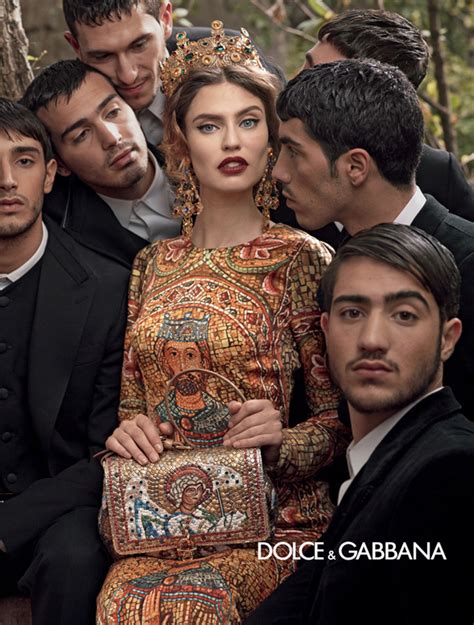 dolce and gabbana models.